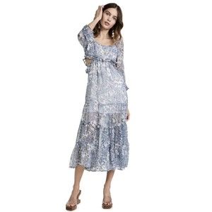 NWT Rahi Juniper Cutout Paisley Dress, Available in store $190, Sz XS